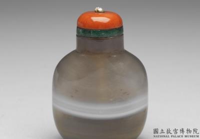 图片[2]-Agate snuff bottle with natural banding, Qing dynasty, 18th century-China Archive